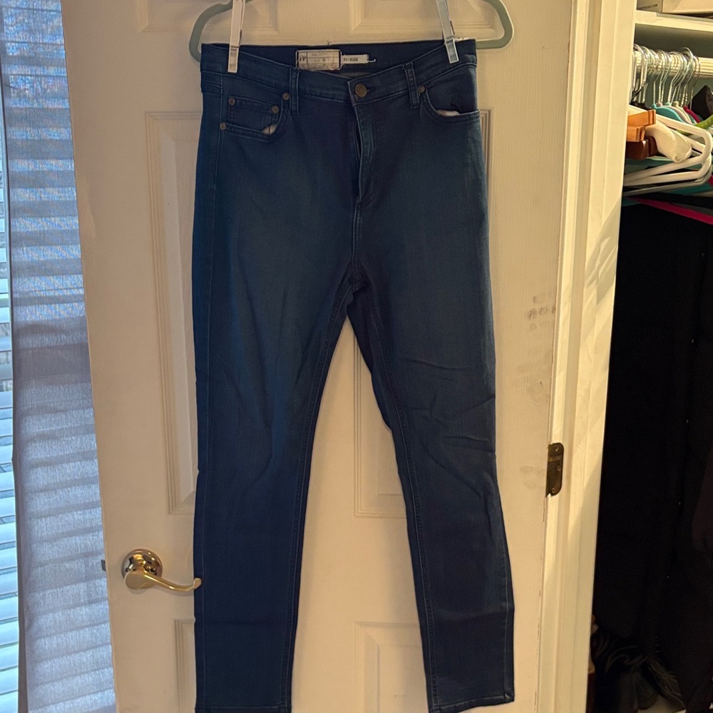 Free People Hi Rise Straight Jean